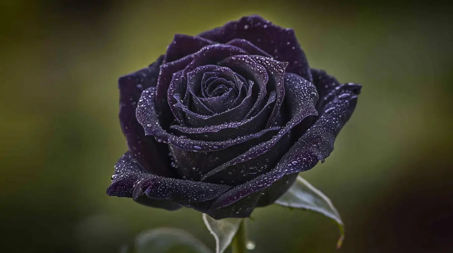 rôle rose noir