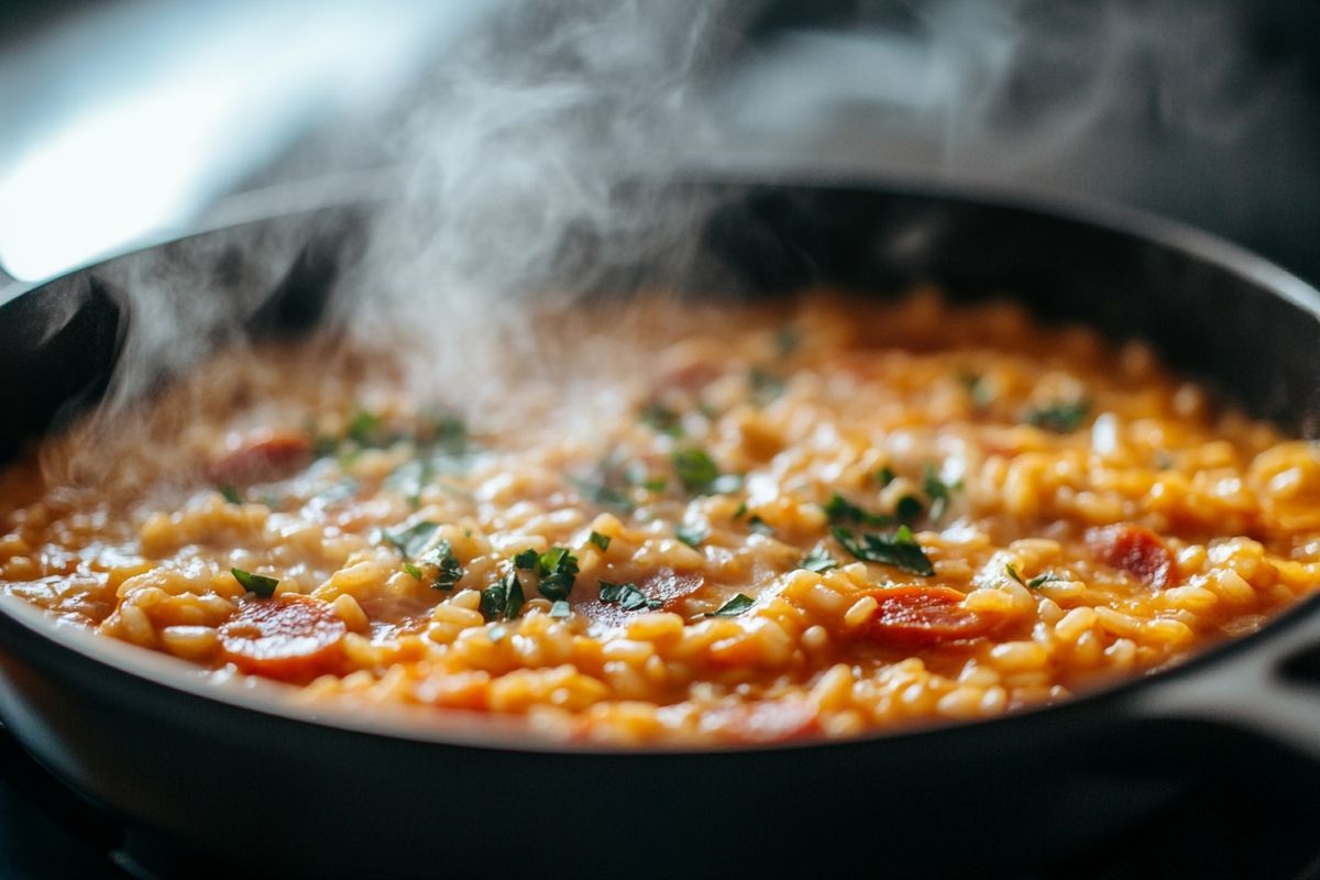 Les bienfaits du risotto chorizo au Cookeo pour une alimentation équilibrée