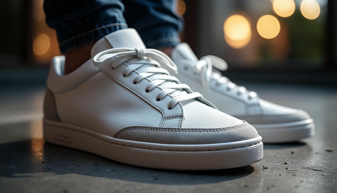 découvrez les autry baskets 01 low en cuir suédé blanc, alliant confort exceptionnel et élégance intemporelle. idéales pour un style décontracté et raffiné, ces baskets vous accompagneront au quotidien tout en sublimant votre look.