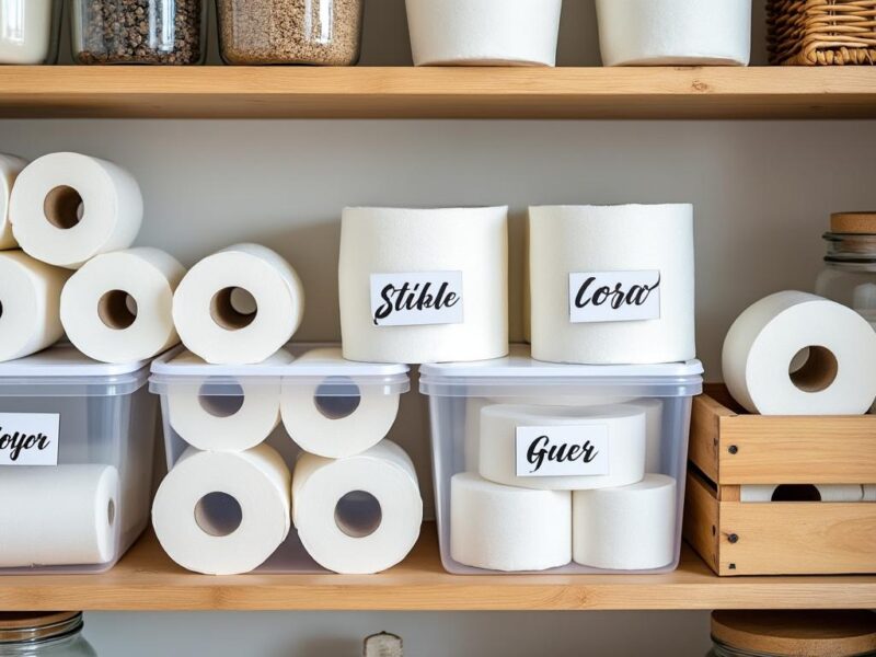 Comment bien stocker votre papier toilette Lotus en gros volumes chez Intermarché ?