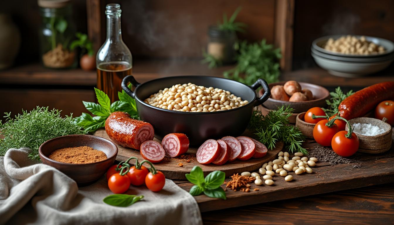 découvrez la recette authentique du cassoulet traditionnel sur marmiton. préparez un délicieux repas savoureux qui ravira vos convives avec des ingrédients de qualité et un savoir-faire unique. ne manquez pas cette expérience culinaire incontournable !