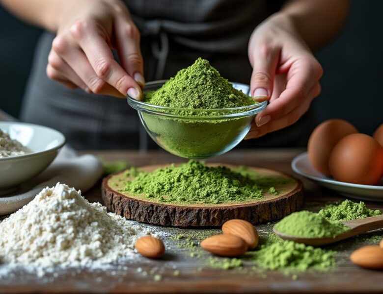 Ingrédients essentiels pour réussir votre financier au thé matcha
