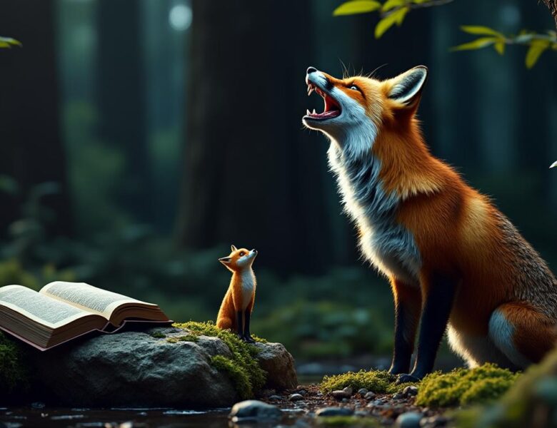 Le cri du renard dans la culture populaire : inspirations et références