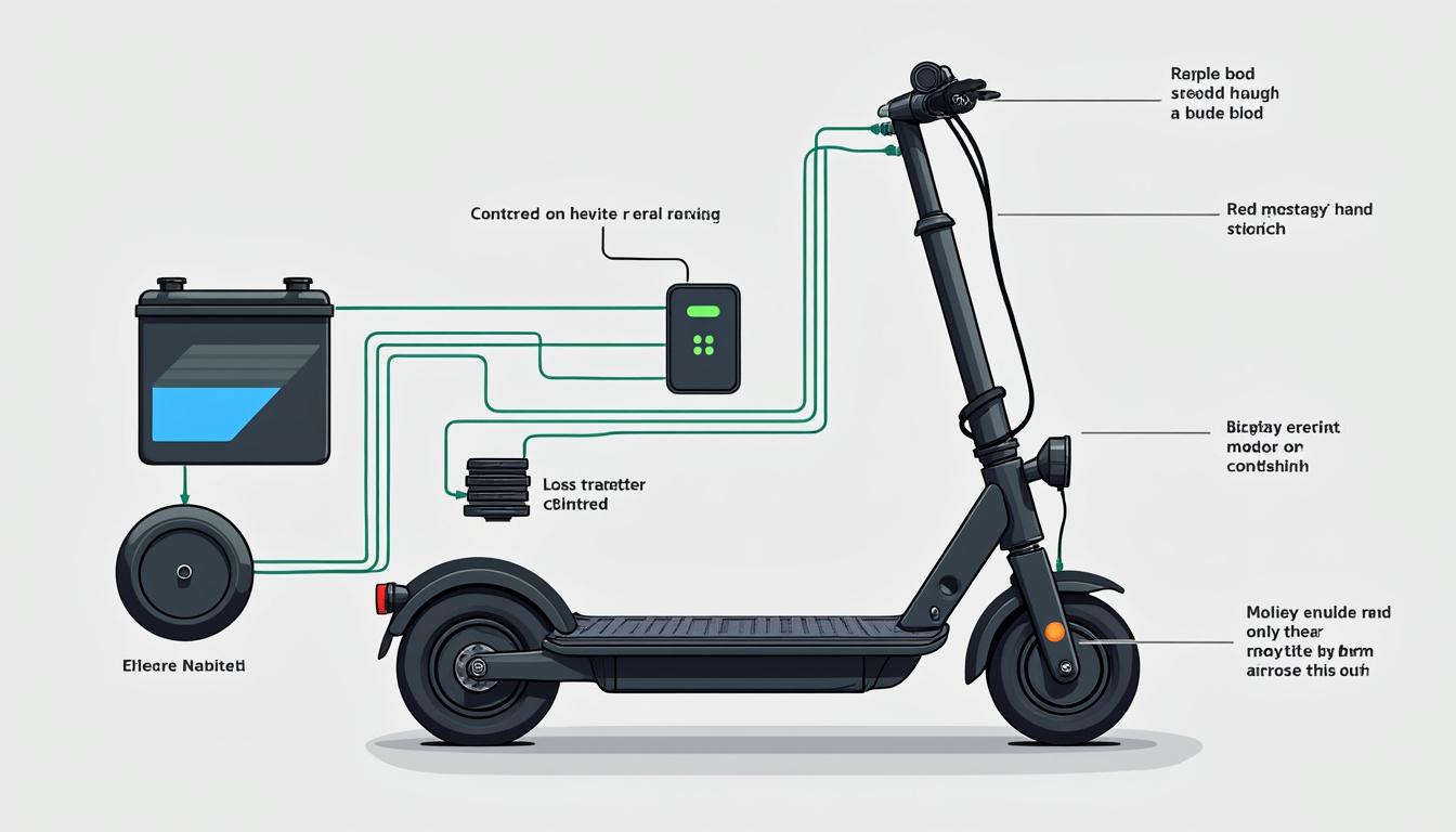 découvrez les principaux composants de la chaîne d’énergie d’une trottinette électrique : batterie, moteur, contrôleur et système de transmission expliqués en détail pour mieux comprendre leur fonctionnement.