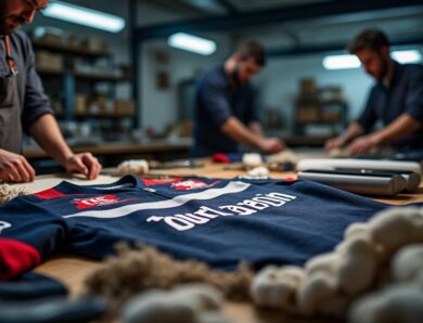 Les secrets de fabrication du maillot de rugby Stade Toulousain 2025
