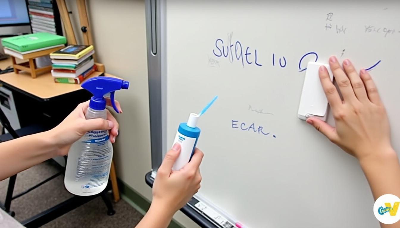 découvrez des astuces efficaces pour nettoyer un tableau blanc taché par des feutres permanents et retrouver une surface propre, sans traces ni résidus.