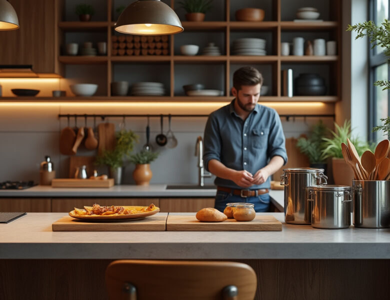 Optimiser le rangement dans une cuisine avec peu de tiroirs