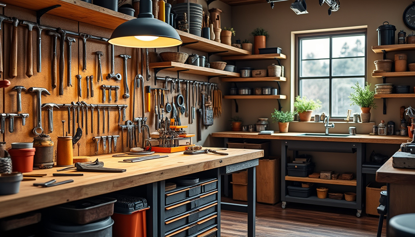 découvrez nos astuces simples et pratiques pour organiser un coin bricolage fonctionnel, même dans un petit espace. optimisez votre rangement et gagnez en efficacité grâce à nos conseils adaptés aux espaces réduits !