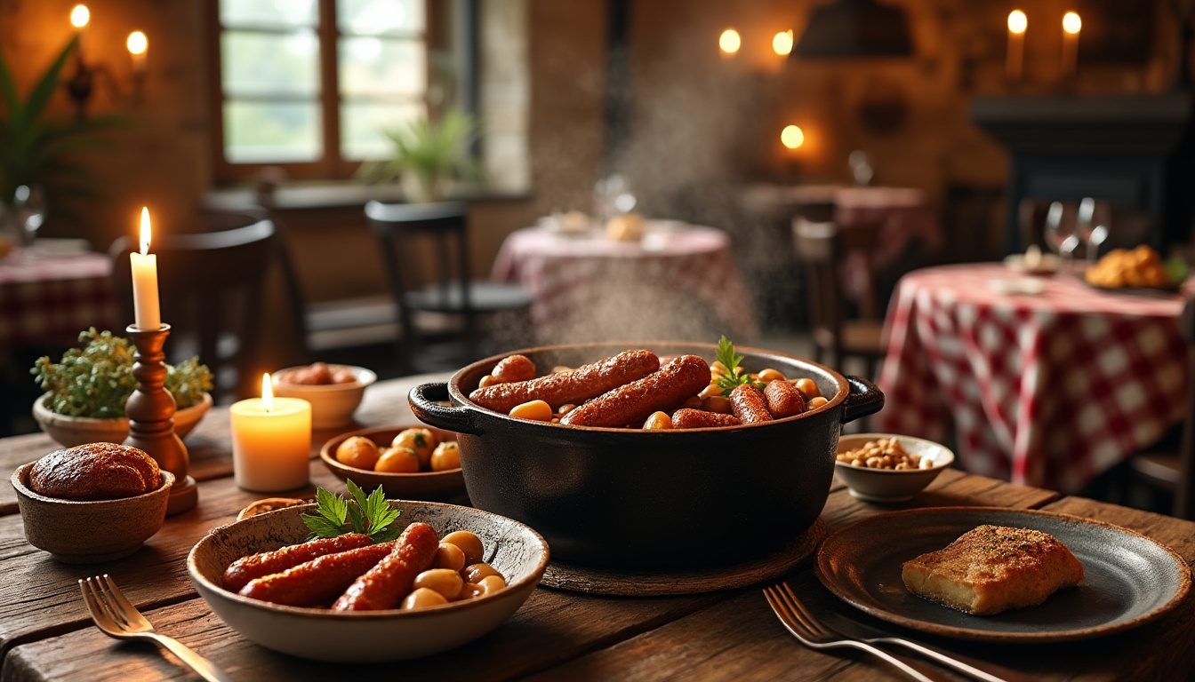 découvrez les meilleures adresses pour déguster un authentique cassoulet dans l’aude. savourez la tradition culinaire régionale dans des restaurants incontournables, entre convivialité et saveurs du terroir.