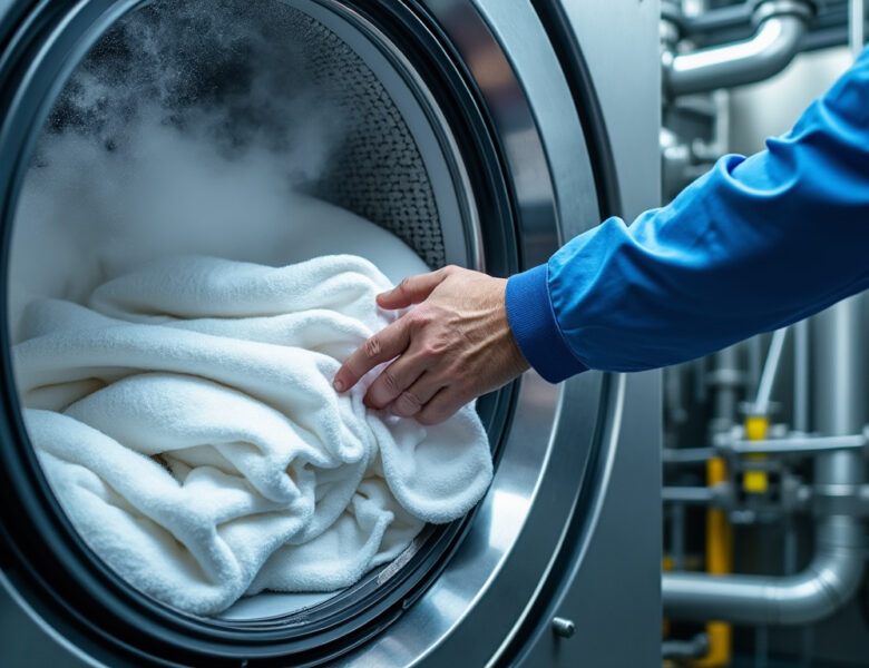 Sécurité et efficacité avec la lessive professionnelle virucide en milieu industriel