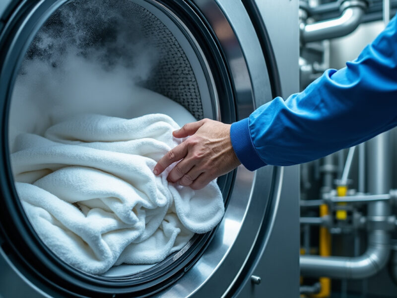 Sécurité et efficacité avec la lessive professionnelle virucide en milieu industriel