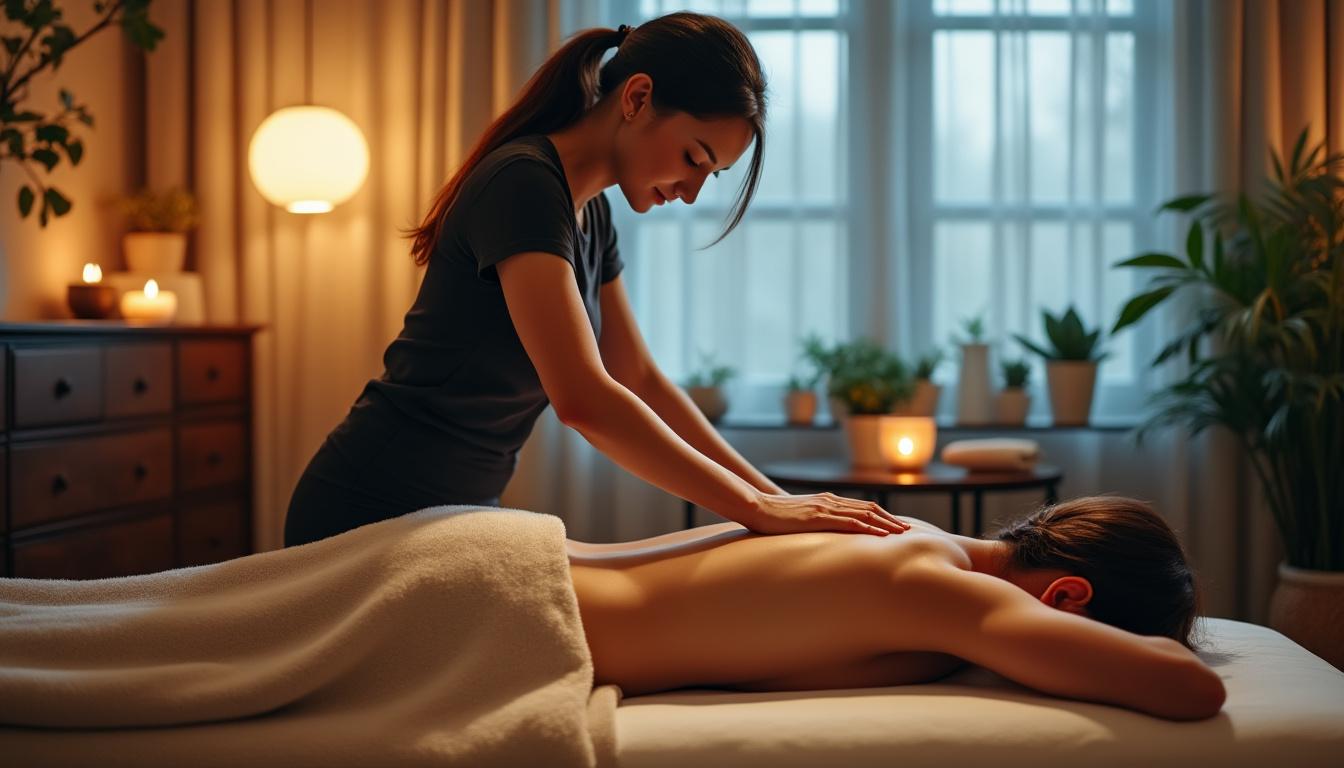 profitez d’un moment de détente avec la pause massage : massage à domicile pour une relaxation totale, dans le confort de votre maison. laissez le stress s’envoler grâce à nos praticiens qualifiés !