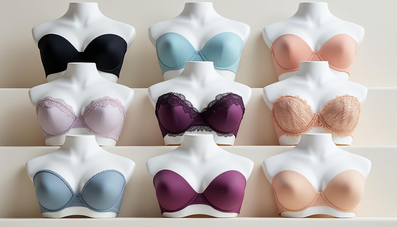 découvrez la brassière fine sans bretelle, l'accessoire incontournable pour sublimer la silhouette élancée des femmes avec élégance et confort.