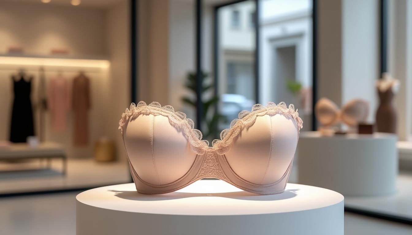découvrez la brassière fine sans bretelle, l'accessoire incontournable pour sublimer la silhouette des femmes élancées avec élégance et confort.