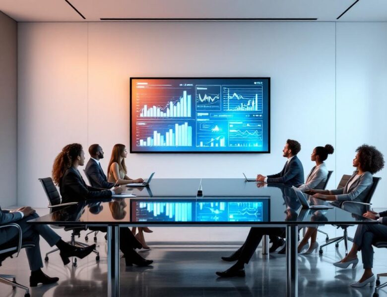 Comment un écran de projection 4K révolutionne les présentations professionnelles