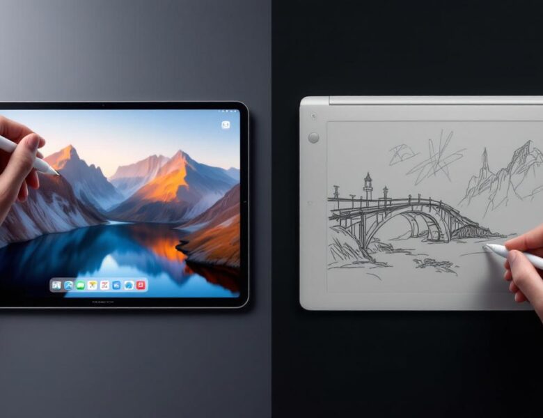 Comparatif : L’iPad pour dessin avec Apple Pencil contre les tablettes graphiques