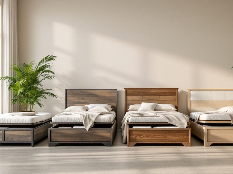 Les différents styles de lits coffres en bois pour tous les goûts