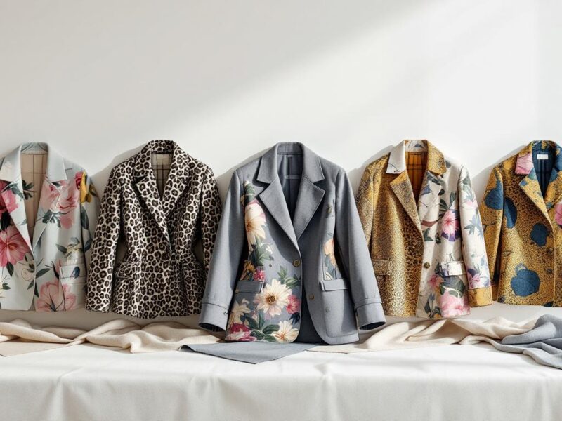 Les motifs les plus populaires pour une veste personnalisée femme