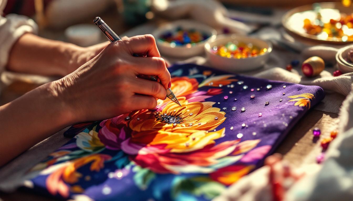 découvrez nos conseils d'experts pour maîtriser l'art de la broderie diamant et créez des œuvres scintillantes avec précision et passion.