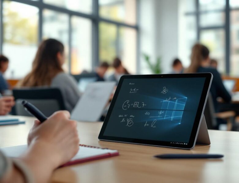 Pourquoi opter pour une tablette Windows pour prise de notes en classe ?