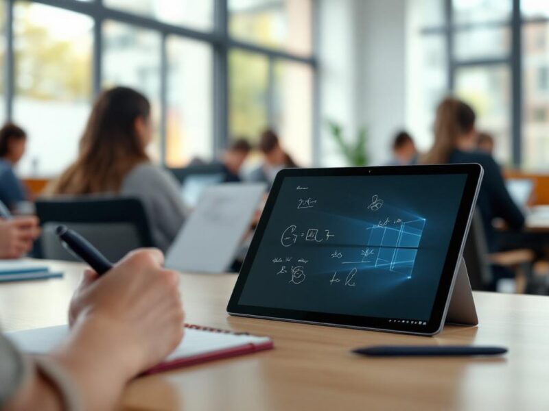 Pourquoi opter pour une tablette Windows pour prise de notes en classe ?