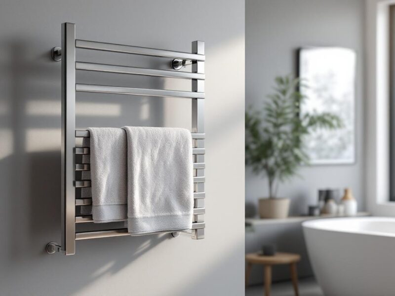 Sèche serviette électrique de 500w : une solution élégante pour éviter l&rsquo;humidité