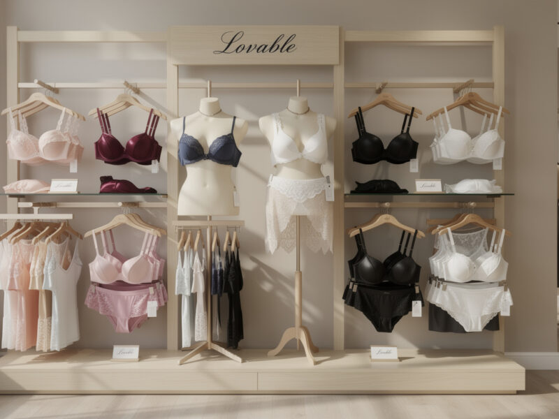 Découvrez la magie de Lovable, lingerie élégante italienne pour mettre en valeur votre silhouette