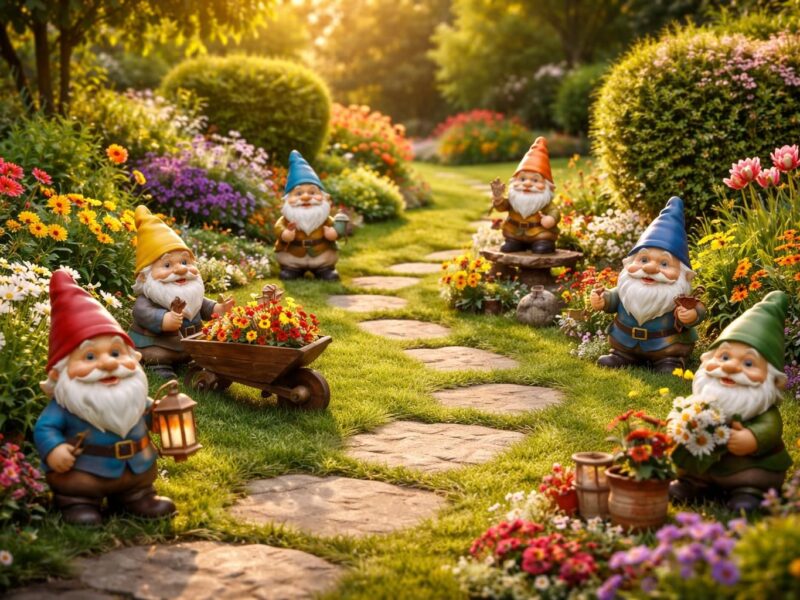 Hommage au nain de jardin : une tradition qui fait sourire et embellit nos espaces extérieurs