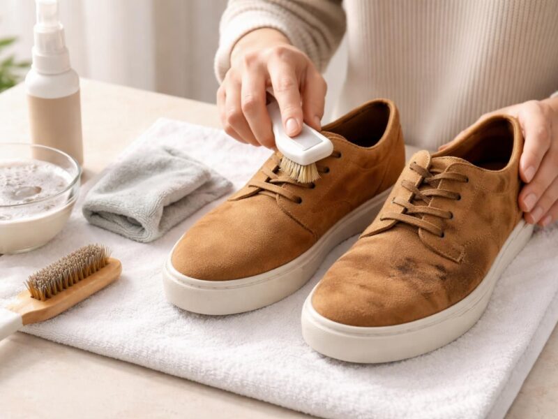 Laver des chaussures en daim : solutions et gros pièges
