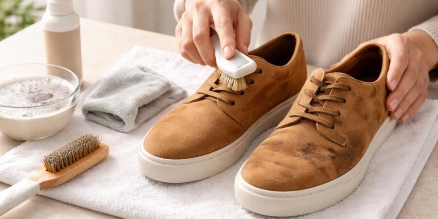 Laver des chaussures en daim : solutions et gros pièges
