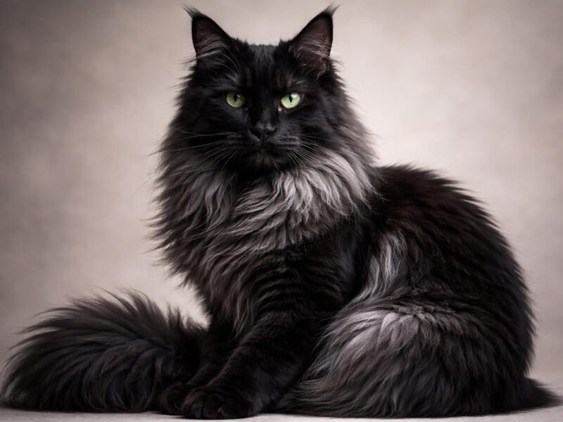 Les caractéristiques uniques du black smoke Maine Coon adulte à connaître
