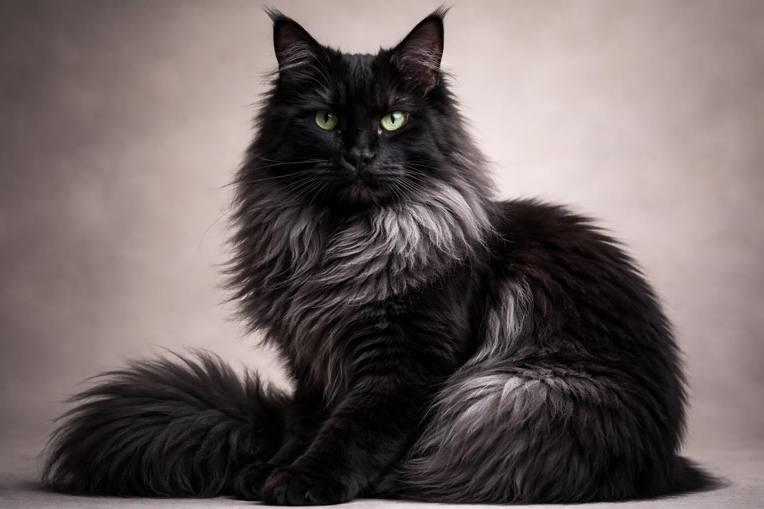 découvrez les caractéristiques uniques du black smoke maine coon adulte, une race de chat majestueuse et attachante à connaître absolument.