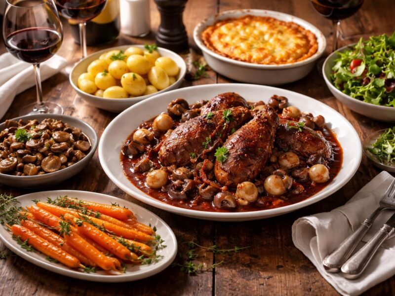 Les meilleurs accompagnements du coq au vin pour sublimer votre plat