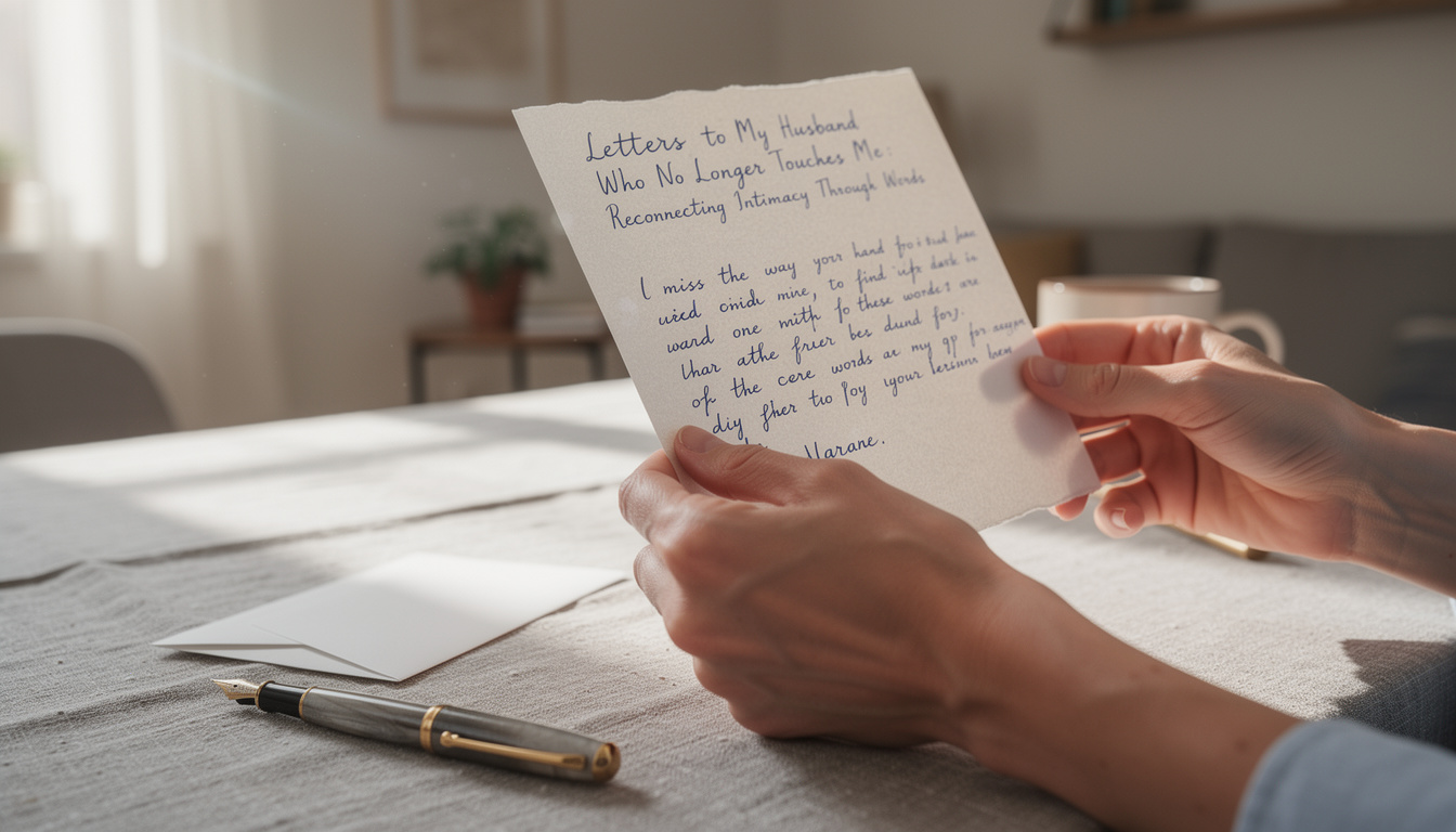 découvrez comment raviver l'intimité avec votre mari grâce à des lettres sincères et touchantes, pour renouer les liens et partager vos émotions profondément.