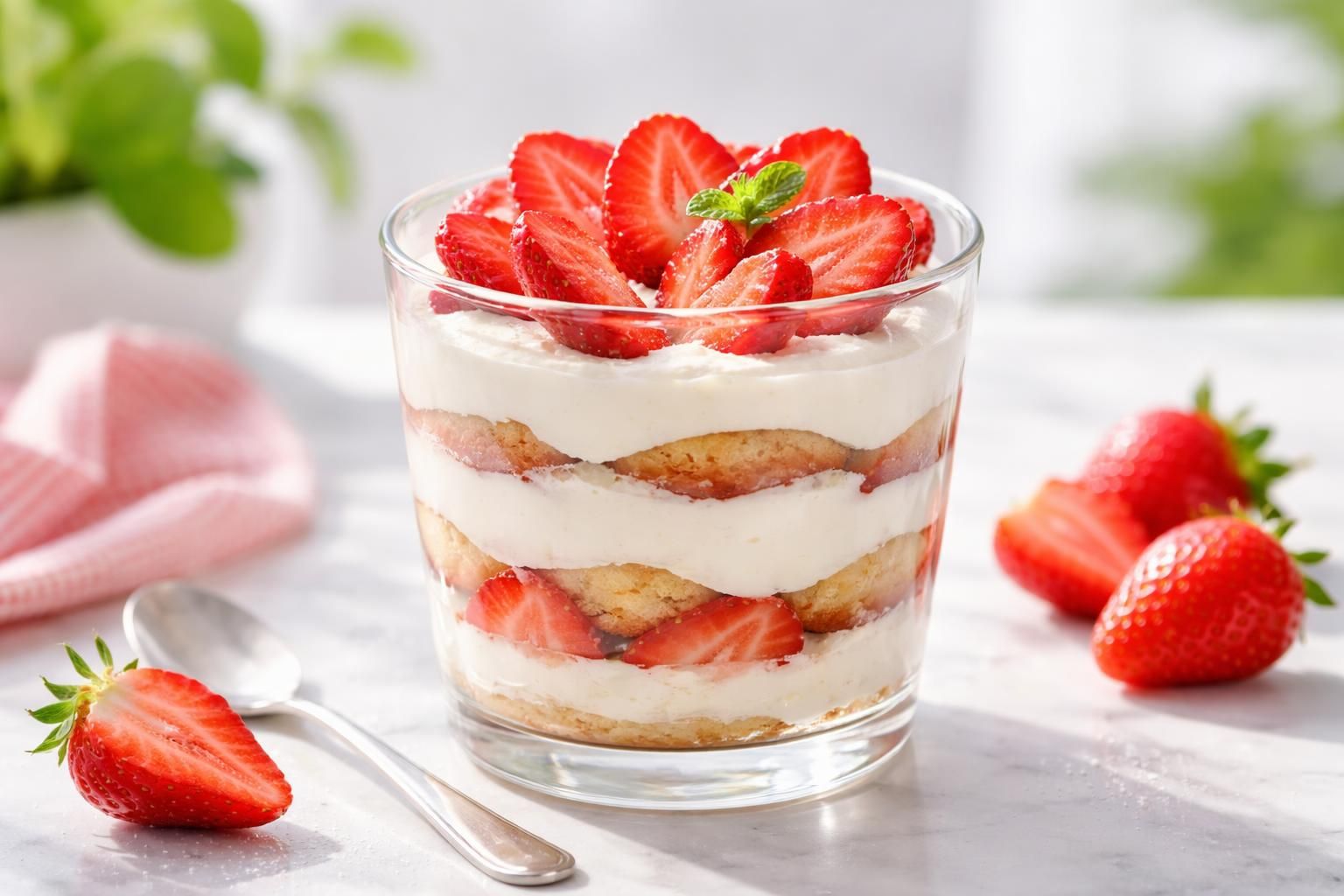 découvrez la recette du tiramisu léger aux fraises, un dessert rafraîchissant et gourmand parfait pour toutes les occasions estivales.