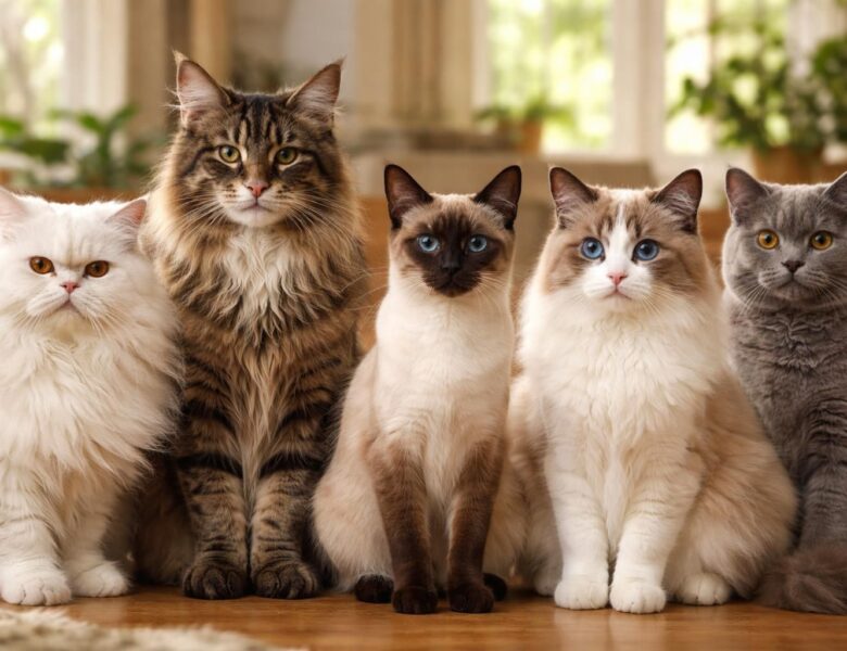 Top 5 des races de chats à éviter si vous êtes allergique