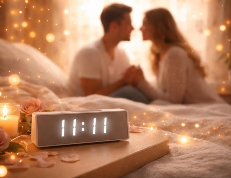 11h11 en amour : signification spirituelle de l’heure miroir