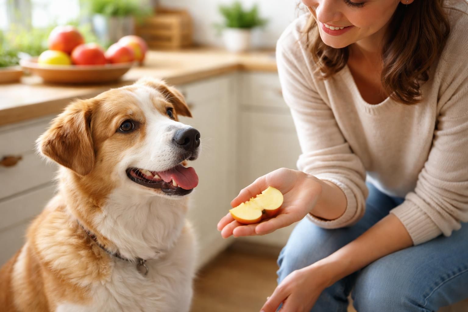 découvrez comment donner de la pomme à votre chien en toute sécurité, les précautions à prendre et les bienfaits de ce fruit pour sa santé.