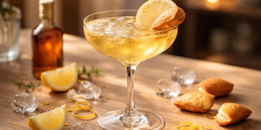 Découvrez la recette du cocktail madeleine pour épater vos invités