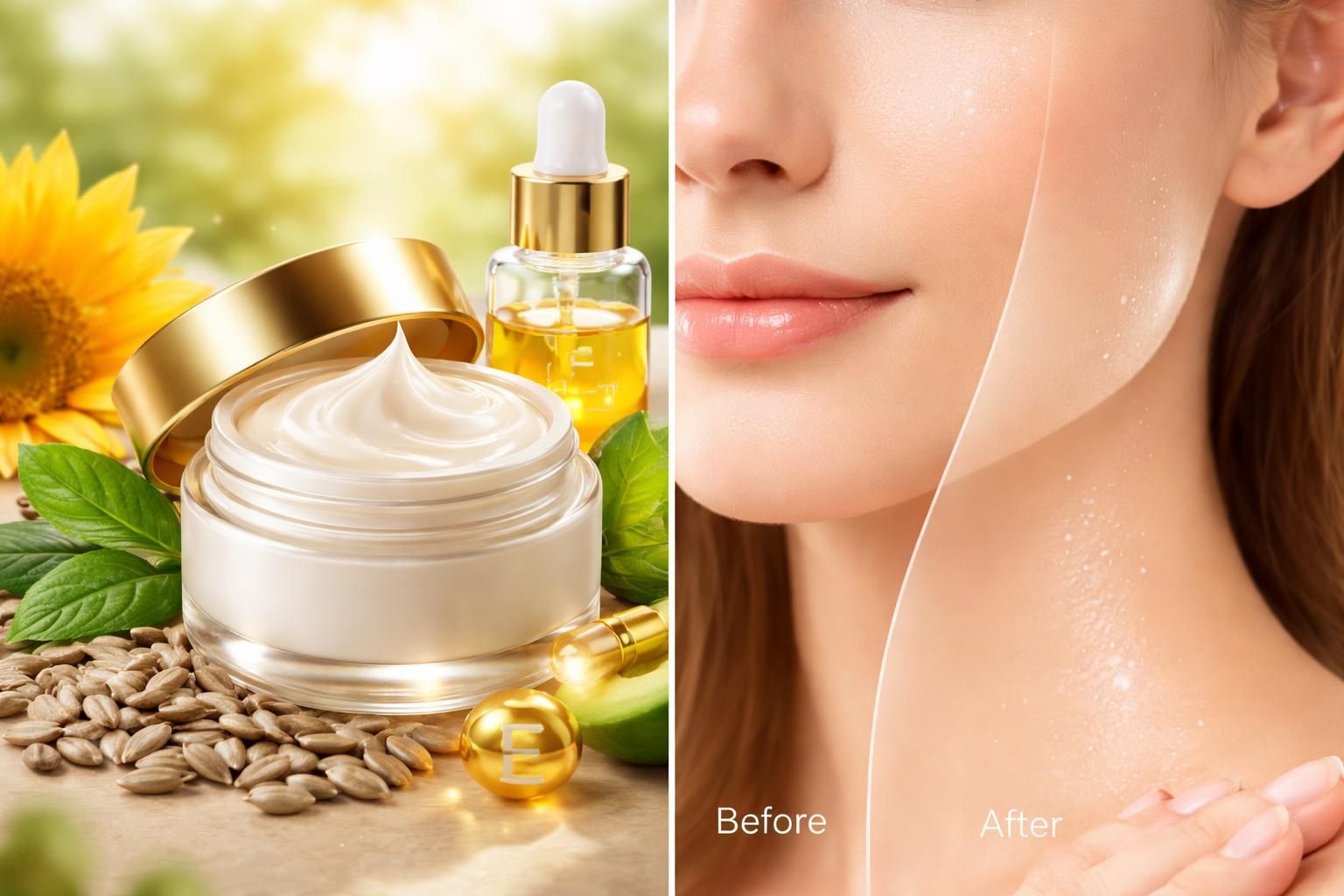 découvrez l'efficacité des crèmes et cosmétiques enrichis en vitamine e pour nourrir, protéger et revitaliser votre peau au quotidien.