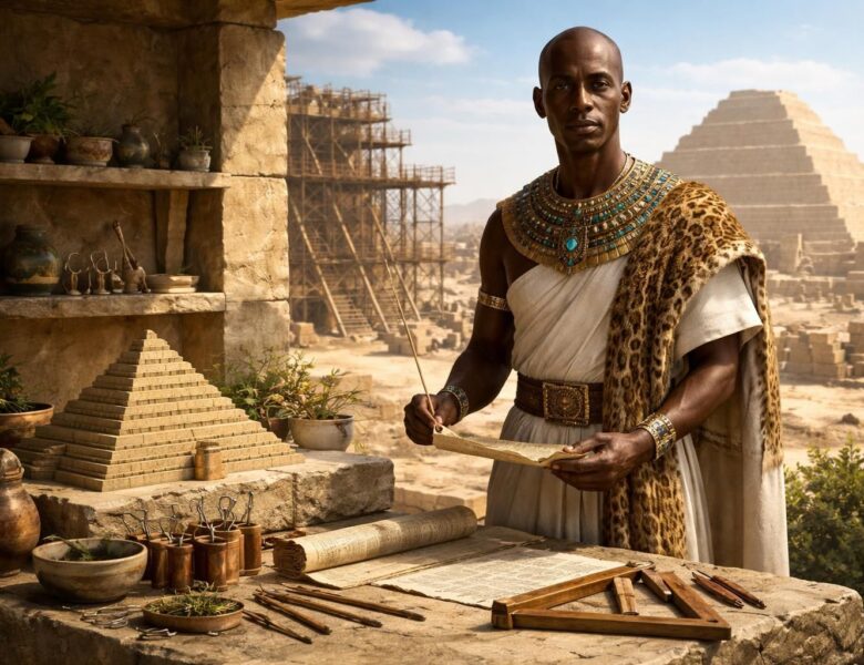 La définition de Imhotep : le père de la médecine et de l&rsquo;architecture