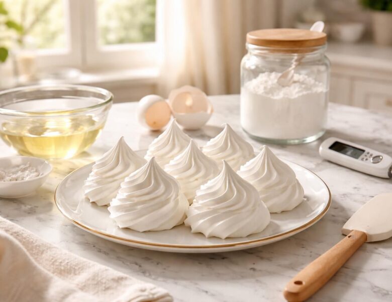 La recette des meringues suisses qui émerveillera vos invités