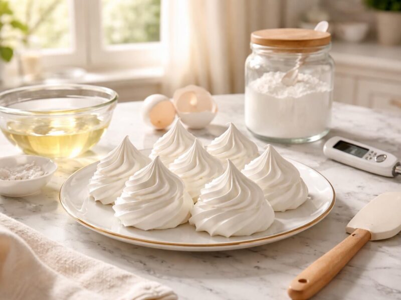 La recette des meringues suisses qui émerveillera vos invités