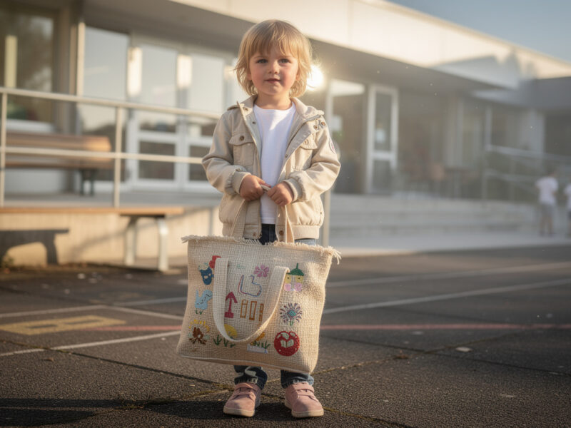 Pourquoi opter pour un cabas enfant personnalisé école est essentiel cette année