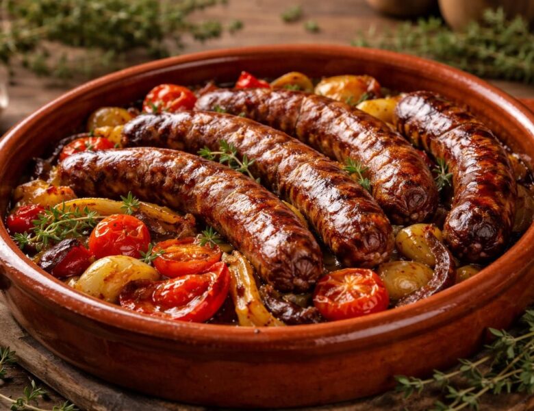 Recette au four des figatelli : un plat savoureux à découvrir absolument