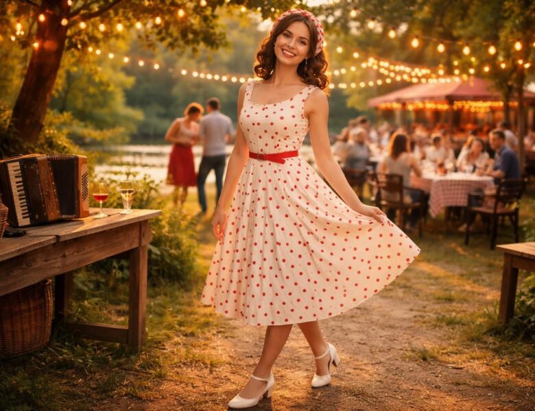 Tenue guinguette : idées simples pour un look rétro qui fait sensation