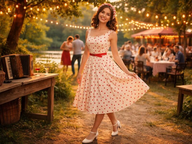 Tenue guinguette : idées simples pour un look rétro qui fait sensation