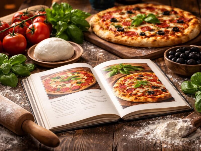 Un livre de recette de pizza : la clé pour des soirées réussies autour d&rsquo;une table