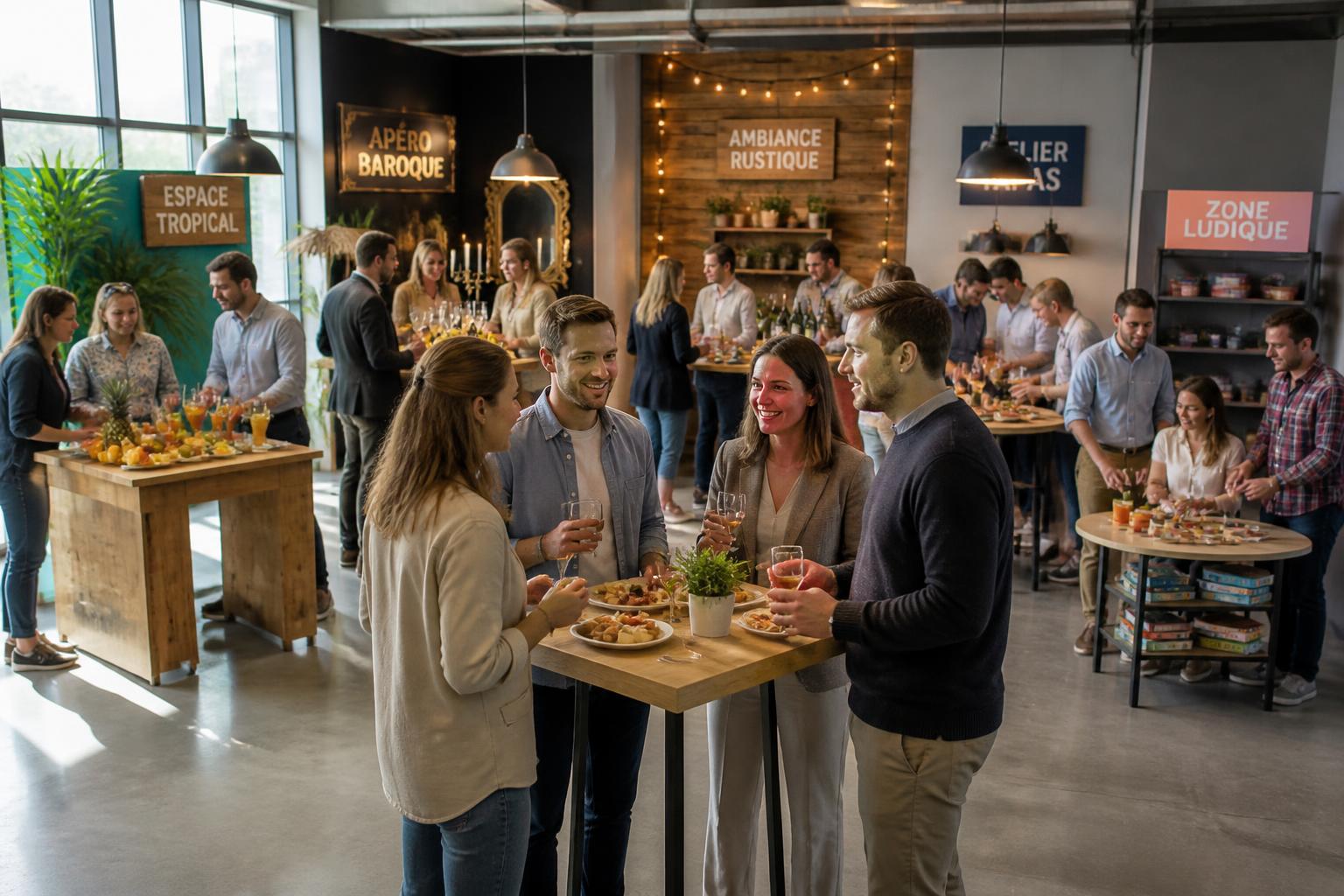 découvrez 5 thèmes originaux pour organiser un apéro festif entre collègues et surprendre votre équipe avec convivialité et créativité.