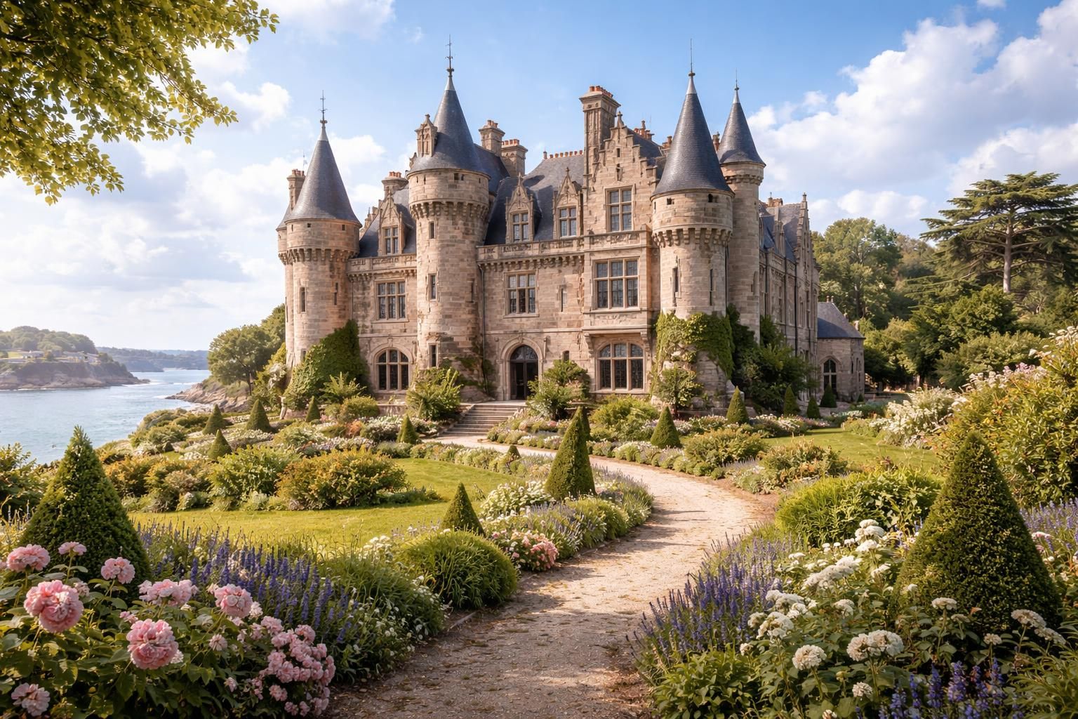 explorez le style néo-médiéval unique lors d'une visite au château de costaérès et plongez dans l'histoire et l'architecture fascinantes de cette époque revisitées.
